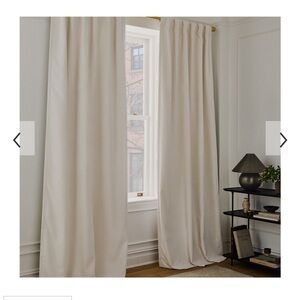 West elm curtains